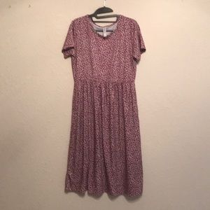 Tickled Teal Midi Dress